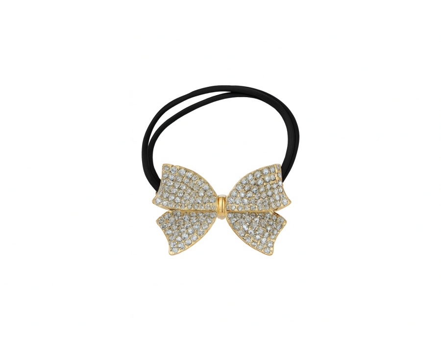 Élastique Bijou Nœud Cristal Élastique Bijou Nœud Cristal