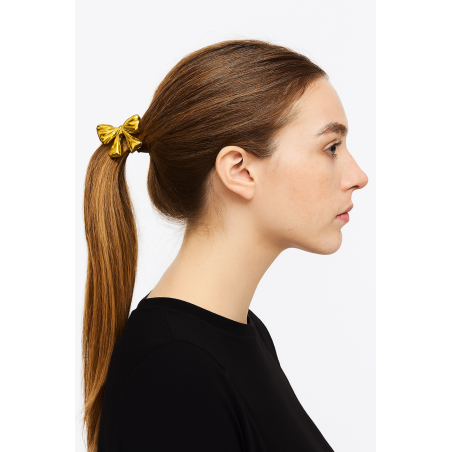 Élastique Chic Nœud Doré
