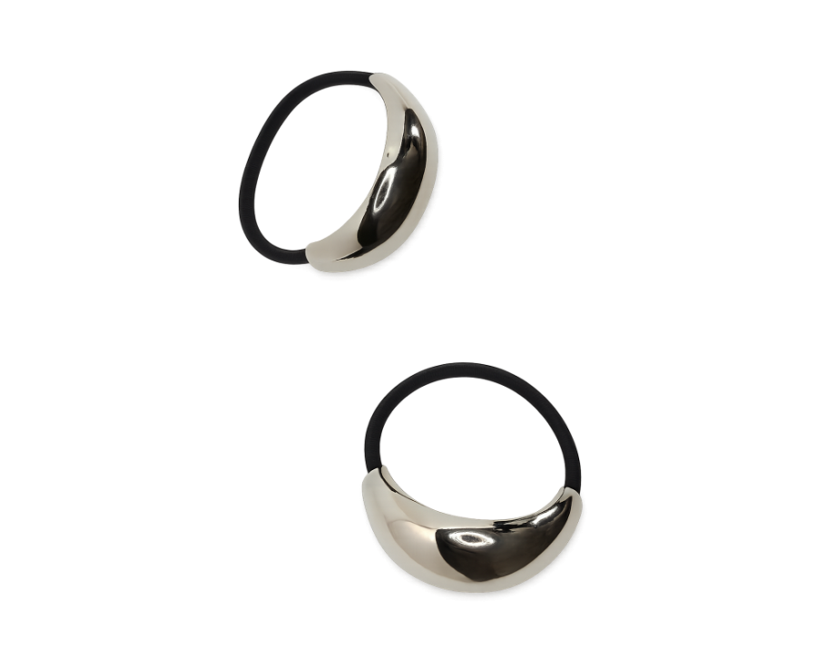Duo Croissants d’Argent – Sculptures Lunaires Duo Croissants d’Argent – Sculptures Lunaires