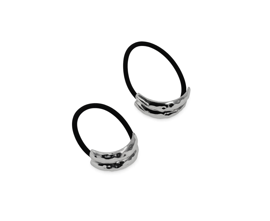 Duo Textures Argentées – Élastiques Bijoux Sculptés | AU2Bijoux Duo Textures Argentées – Élastiques Bijoux Sculptés | AU2Bijoux
