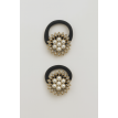 Élastique cheveux bijou fleuri doré Élastique cheveux bijou fleuri doré