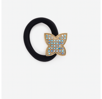 Bijou de Mèche – Élastiques cheveux bijoux dorés variés