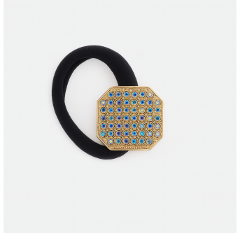 Bijou de Mèche – Élastiques cheveux bijoux dorés variés