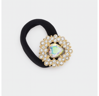 Bijou de Mèche – Élastiques cheveux bijoux dorés variés