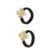 Pétales Précieux – Élastiques cheveux bijoux dorés nacrés Pétales Précieux – Élastiques cheveux bijoux dorés nacrés