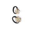 Fleurs de Minuit – Lot de 2 élastiques cheveux bijoux dorés perles et strass Fleurs de Minuit – Lot de 2 élastiques cheveux bijoux dorés perles et strass