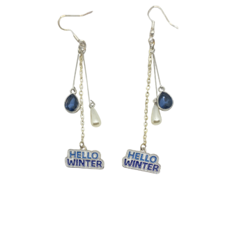 Mélodie Hivernale - boucles d'oreilles capsule Noël 