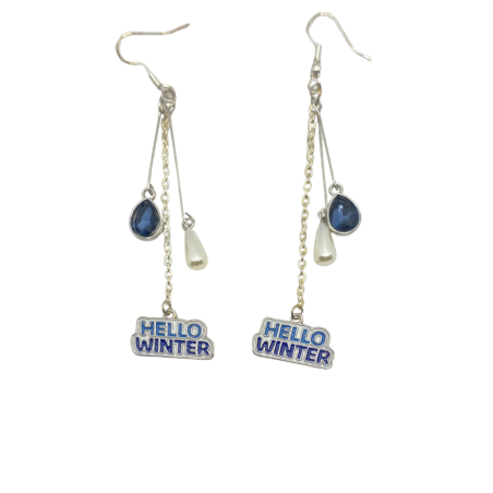 Mélodie Hivernale - boucles d'oreilles capsule Noël 
