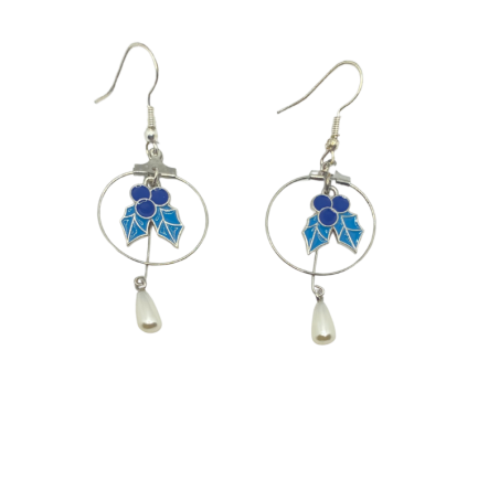 Instant d'Hiver - boucles d'oreilles capsule Noël 