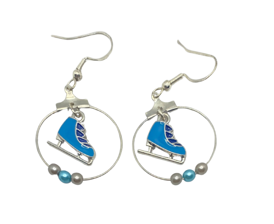 Glisse hivernale - Boucles d'oreilles capsule Noël Glisse hivernale - Boucles d'oreilles capsule Noël