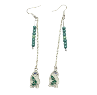 Garde d'Hiver - Boucles d'oreilles capsule Noël 