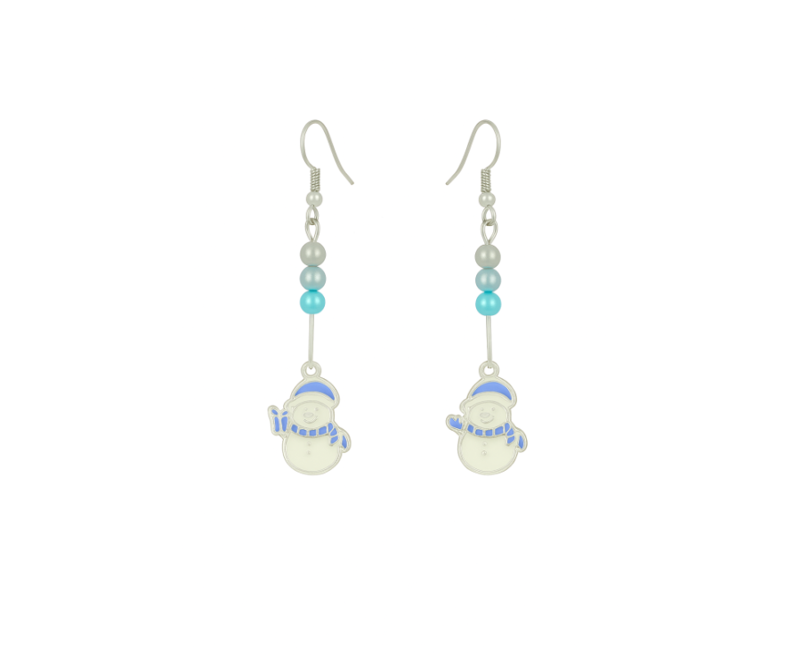 Pendentif Polaire - Boucles d'oreilles capsule Noël Pendentif Polaire - Boucles d'oreilles capsule Noël