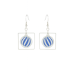 Carré de Noël - Boucle d'oreilles capsule Noël 