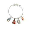 Bracelet Charms Enchantés – Bijou de Noël en acier Bracelet Charms Enchantés – Bijou de Noël en acier
