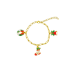 Chaleur de Fêtes – Bracelet de Noël en acier Chaleur de Fêtes – Bracelet de Noël en acier