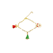 Lumière du Pôle – Bracelet de Noël en acier  Lumière du Pôle – Bracelet de Noël en acier