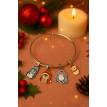 Bracelet Charms Enchantés – Bijou de Noël en acier Bracelet Charms Enchantés – Bijou de Noël en acier