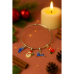 Bracelet Magie Polaire – Bijou de Noël en acier  Bracelet Magie Polaire – Bijou de Noël en acier
