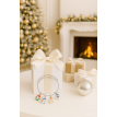 Ronde de Fêtes – Bracelet charms Noël en acier  Ronde de Fêtes – Bracelet charms Noël en acier
