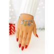 Souffle de Flocon – Bracelet de Noël en acier  Souffle de Flocon – Bracelet de Noël en acier