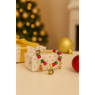 Flocon Doré – Bracelet de Noël en acier avec charms festifs  Flocon Doré – Bracelet de Noël en acier avec charms festifs
