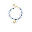 Éclats de Cannelle – Bracelet de Noël en perles avec charms  Éclats de Cannelle – Bracelet de Noël en perles avec charms