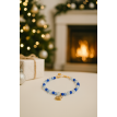 Éclats de Cannelle – Bracelet de Noël en perles avec charms  Éclats de Cannelle – Bracelet de Noël en perles avec charms