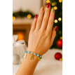 Charms de Fêtes – Bracelet de Noël en perles avec breloques festives  Charms de Fêtes – Bracelet de Noël en perles avec breloques festives