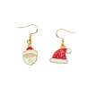 Boucles d’oreilles Noël – Bonnet Magique doré AU2Bijoux 