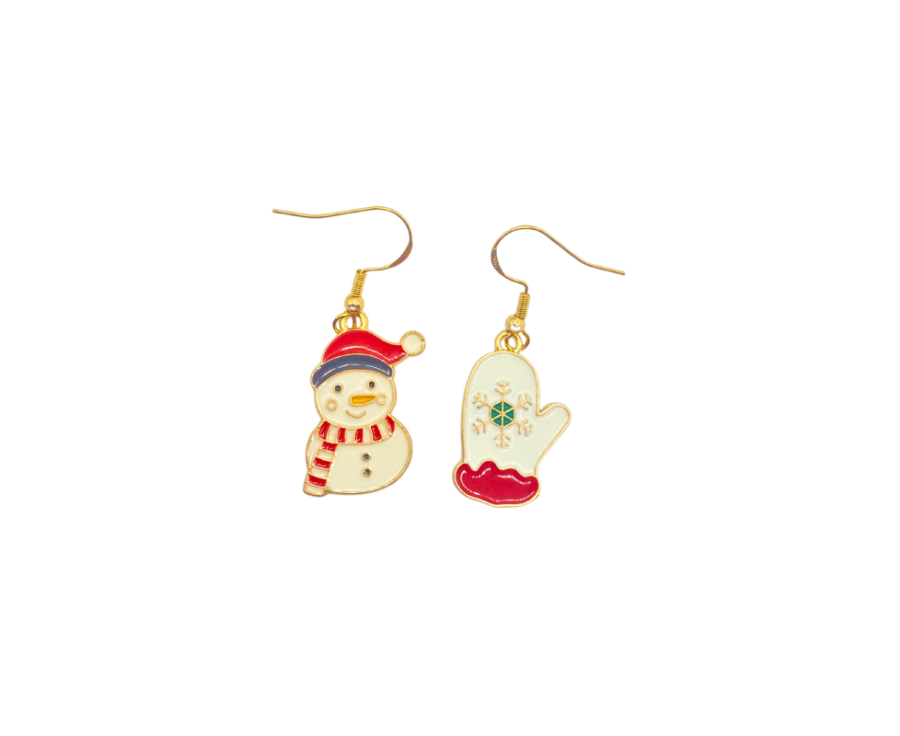 Boucles d’oreilles Complice de l'hiver – Noël doré AU2Bijoux Boucles d’oreilles Complice de l'hiver – Noël doré AU2Bijoux