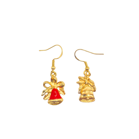 Cloches Célestes - Boucles d'oreilles Noël