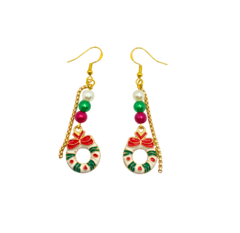 Neige Dorée - Boucles d'oreilles capsule Noël