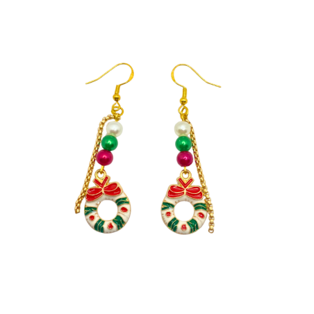 Neige Dorée - Boucles d'oreilles capsule Noël