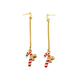 Brise Cristalline - Boucle d'oreilles capsule Noël