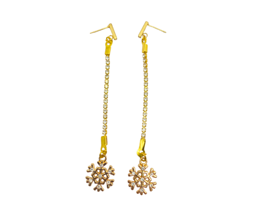 Boucles d’oreilles dorées Lumière Silencieuse – charms artisanaux Boucles d’oreilles dorées Lumière Silencieuse – charms artisanaux