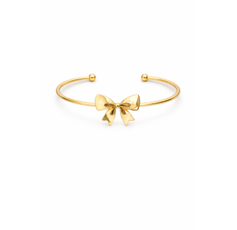 Bracelet Noeud Doré - Plaqué Or 24K
