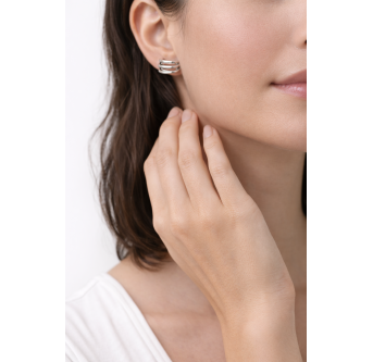 Boucles d'oreilles multi anneaux