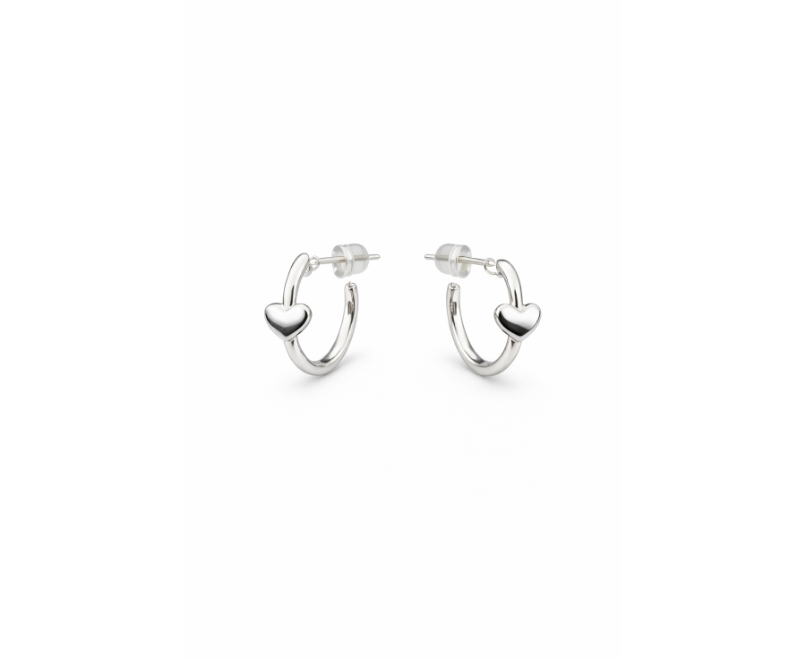 Boucles d'oreilles Coeur