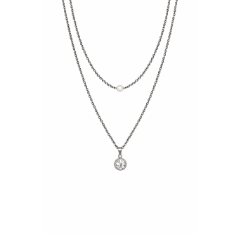 Collier Lariat - plaqué argent 925