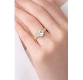 Bague Lumière centrale