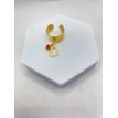 Bague ajustable or avec pendentif Cœur Rouge et pierre rouge Bague ajustable or avec pendentif Cœur Rouge et pierre rouge