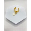 Cœur en Nacre – Collier en acier inoxydable plaqué or 24K avec pendentif cœur et nacre naturelle  Cœur en Nacre – Collier en acier inoxydable plaqué or 24K avec pendentif cœur et nacre naturelle