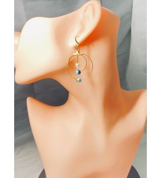 Boucles d'oreilles créole Rondeur et Brillance