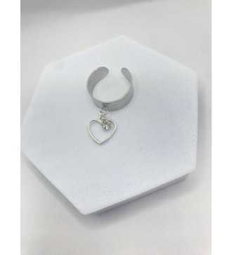 Bague Tout Argenté – Argent 925 poli, design minimaliste AU2bijoux