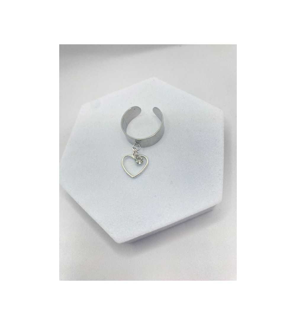 Bague Tout Argenté – Argent 925 poli, design minimaliste AU2bijoux