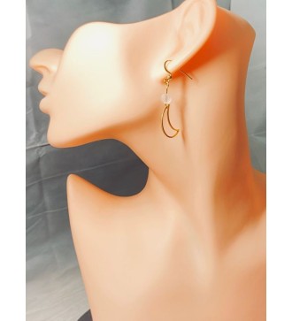 Boucles d'oreilles pendante  Lueur Céleste