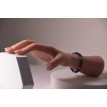 Bracelet Luxe Sombre en perles noires et argentées chic et intemporel Bracelet Luxe Sombre en perles noires et argentées chic et intemporel