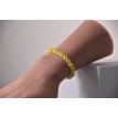 Bracelet Citronnade en perles jaune citron et blanches élégant et tendance Bracelet Citronnade en perles jaune citron et blanches élégant et tendance