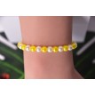 Bracelet Citronnade en perles jaune citron et blanches élégant et tendance Bracelet Citronnade en perles jaune citron et blanches élégant et tendance