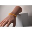 Bracelet Orangeade en perles jaunes citron, foncé et oranges élégant et tendance Bracelet Orangeade en perles jaunes citron, foncé et oranges élégant et tendance